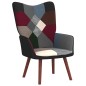 vidaXL Silla de relajación de tela patchwork