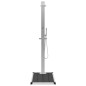 vidaXL Ducha de jardín con plato acero inoxidable WPC vidaXL Ducha de jardín con plato acero inoxidable WPC