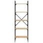 vidaXL Librería de 5 estantes madera roble Sonoma 56x31,5x174 cm vidaXL Librería de 5 estantes madera roble Sonoma 56x31,5x174 cm