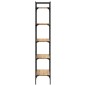 vidaXL Librería de 5 estantes madera roble Sonoma 56x31,5x174 cm vidaXL Librería de 5 estantes madera roble Sonoma 56x31,5x174 cm