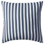 vidaXL Cojines para exterior a rayas 45x45 cm azul marino 4 unidades vidaXL Cojines para exterior a rayas 45x45 cm azul marino 4 unidades