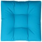vidaXL Cojín para sofá de palets de tela azul 80x80x12 cm vidaXL Cojín para sofá de palets de tela azul 80x80x12 cm