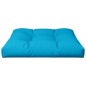 vidaXL Cojín para sofá de palets de tela azul 80x80x12 cm vidaXL Cojín para sofá de palets de tela azul 80x80x12 cm