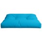 vidaXL Cojín para sofá de palets de tela azul 80x80x12 cm vidaXL Cojín para sofá de palets de tela azul 80x80x12 cm