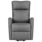 vidaXL Sillón de masaje elevable tela gris claro vidaXL Sillón de masaje elevable tela gris claro