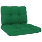 vidaXL Silla de jardín y cojines verde madera pino impregnada vidaXL Silla de jardín y cojines verde madera pino impregnada