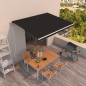 vidaXL Toldo retráctil automático gris antracita 450x350 cm vidaXL Toldo retráctil automático gris antracita 450x350 cm
