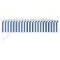 vidaXL Toldo automático persiana LED sensor de viento azul blanco 6x3m vidaXL Toldo automático persiana LED sensor de viento azul blanco 6x3m