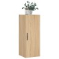 vidaXL Armario de pared madera ingeniería roble Sonoma 34,5x34x90 cm vidaXL Armario de pared madera ingeniería roble Sonoma 34,5x34x90 cm