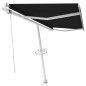 vidaXL Toldo de pie automático gris antracita 400x350 cm vidaXL Toldo de pie automático gris antracita 400x350 cm