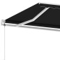 vidaXL Toldo de pie automático gris antracita 400x350 cm vidaXL Toldo de pie automático gris antracita 400x350 cm