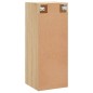vidaXL Armario de pared madera ingeniería roble Sonoma 34,5x34x90 cm vidaXL Armario de pared madera ingeniería roble Sonoma 34,5x34x90 cm