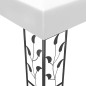 vidaXL Carpa cenador de jardín con tira de luz LED 3x3 m blanco vidaXL Carpa cenador de jardín con tira de luz LED 3x3 m blanco