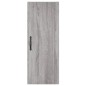 vidaXL Armario de pared madera de ingeniería gris Sonoma 34,5x34x90 cm vidaXL Armario de pared madera de ingeniería gris Sonoma 34,5x34x90 cm