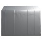 vidaXL Carpa de almacenamiento acero gris 300x300 cm vidaXL Carpa de almacenamiento acero gris 300x300 cm
