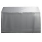 vidaXL Carpa de almacenamiento acero gris 180x300 cm