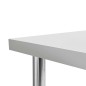 vidaXL Mesa de trabajo para cocina acero inoxidable 120x60x85 cm vidaXL Mesa de trabajo para cocina acero inoxidable 120x60x85 cm