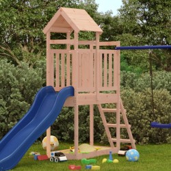 vidaXL Parque infantil de exterior madera maciza Douglas 53x110x214 cm