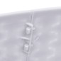 vidaXL Falda del árbol de Navidad blanca Ø54x19,5 cm vidaXL Falda del árbol de Navidad blanca Ø54x19,5 cm
