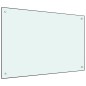 vidaXL Protección salpicaduras cocina vidrio templado blanco 90x60 cm vidaXL Protección salpicaduras cocina vidrio templado blanco 90x60 cm