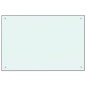 vidaXL Protección salpicaduras cocina vidrio templado blanco 90x60 cm vidaXL Protección salpicaduras cocina vidrio templado blanco 90x60 cm