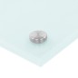 vidaXL Protección salpicaduras cocina vidrio templado blanco 90x60 cm vidaXL Protección salpicaduras cocina vidrio templado blanco 90x60 cm