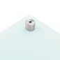 vidaXL Protección salpicaduras cocina vidrio templado blanco 90x60 cm vidaXL Protección salpicaduras cocina vidrio templado blanco 90x60 cm