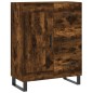 vidaXL Aparador alto madera contrachapada roble ahumado 69,5x34x180 cm vidaXL Aparador alto madera contrachapada roble ahumado 69,5x34x180 cm