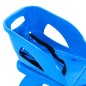 vidaXL Trineo con asiento y volante polipropileno azul 102,5x40x23 cm vidaXL Trineo con asiento y volante polipropileno azul 102,5x40x23 cm