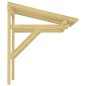 vidaXL Marquesina para puerta madera pino impregnada 100x100x80 cm vidaXL Marquesina para puerta madera pino impregnada 100x100x80 cm