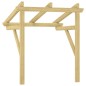 vidaXL Marquesina para puerta madera pino impregnada 100x100x80 cm vidaXL Marquesina para puerta madera pino impregnada 100x100x80 cm