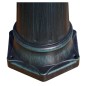 vidaXL Farola de jardín 2 brazos 230 cm verde oscuro/negro aluminio vidaXL Farola de jardín 2 brazos 230 cm verde oscuro/negro aluminio