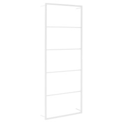 vidaXL Toallero de acero blanco 45x10x115 cm