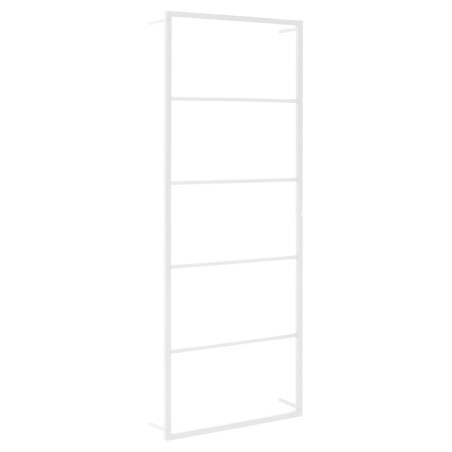 vidaXL Toallero de acero blanco 45x10x115 cm