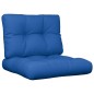 vidaXL Cojines para palets 2 unidades tela azul royal vidaXL Cojines para palets 2 unidades tela azul royal