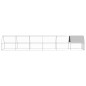 vidaXL Jaula gallinero de exterior de acero galvanizado 2x12x2 m vidaXL Jaula gallinero de exterior de acero galvanizado 2x12x2 m