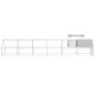 vidaXL Jaula gallinero de exterior de acero galvanizado 2x12x2 m vidaXL Jaula gallinero de exterior de acero galvanizado 2x12x2 m