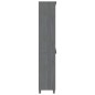 vidaXL Aparador HAMAR madera de pino maciza gris oscuro vidaXL Aparador HAMAR madera de pino maciza gris oscuro