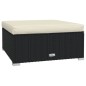 vidaXL Set de muebles de jardín 7 pzas y cojines ratán sintético negro vidaXL Set de muebles de jardín 7 pzas y cojines ratán sintético negro