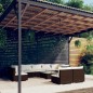 vidaXL Set muebles de jardín 10 pzas y cojines ratán sintético marrón vidaXL Set muebles de jardín 10 pzas y cojines ratán sintético marrón