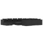 vidaXL Set de muebles de jardín 12 pzas cojines ratán sintético negro vidaXL Set de muebles de jardín 12 pzas cojines ratán sintético negro