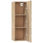 vidaXL Set de muebles para TV 5 pzas madera contrachapada roble Sonoma vidaXL Set de muebles para TV 5 pzas madera contrachapada roble Sonoma
