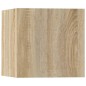 vidaXL Set de muebles para TV 5 pzas madera contrachapada roble Sonoma vidaXL Set de muebles para TV 5 pzas madera contrachapada roble Sonoma