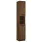 vidaXL Set de muebles de baño 5 pzas madera contrachapada marrón roble vidaXL Set de muebles de baño 5 pzas madera contrachapada marrón roble