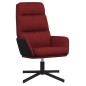 vidaXL Sillón de relax de tela color vino vidaXL Sillón de relax de tela color vino