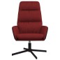 vidaXL Sillón de relax de tela color vino vidaXL Sillón de relax de tela color vino