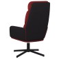vidaXL Sillón de relax de tela color vino vidaXL Sillón de relax de tela color vino