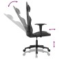 vidaXL Silla gaming cuero sintético negro y camuflaje