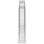 vidaXL Cestas de gaviones 9 uds forma de arco hierro 300x30x160/180 cm vidaXL Cestas de gaviones 9 uds forma de arco hierro 300x30x160/180 cm