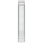 vidaXL Cestas de gaviones 9 uds forma de arco hierro 200x50x220/240 cm vidaXL Cestas de gaviones 9 uds forma de arco hierro 200x50x220/240 cm